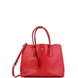 Prada Cuir Double Tote Saffiano Leather #236371P14B